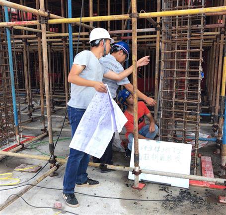 桂華分公司：堅守崗位，端午節(jié)建設(shè)工地不停歇