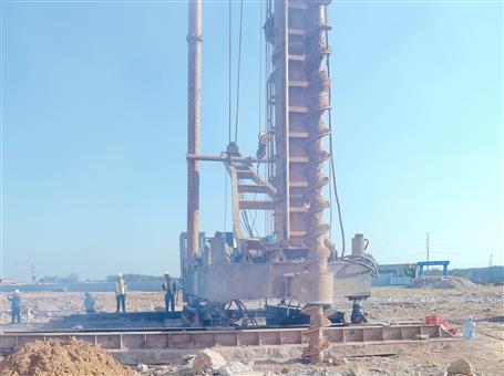 【奮力沖刺·勇創(chuàng)佳績(jī)】首鉆成功丨冶建公司承建的江西新鋼項(xiàng)目主廠房開建