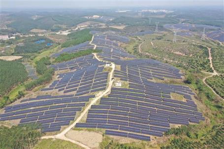 冶建公司這個項目開工了，建設規(guī)模100MW