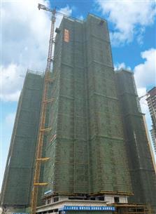 【奮戰(zhàn)一季度·沖刺開(kāi)門(mén)紅】冶建桂海分公司承建項(xiàng)目又一主體樓順利封頂