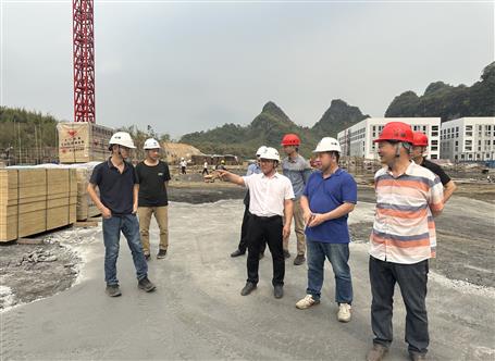 韋克雪到廣東公司項(xiàng)目調(diào)研指導(dǎo)工作