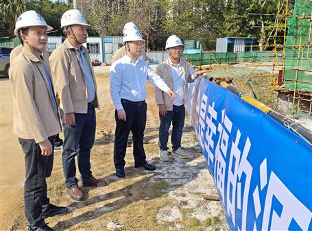 賴海標到桂南分公司項目開展2026年第一季度暨春節(jié)后復(fù)工復(fù)產(chǎn)安全生產(chǎn)質(zhì)量綜合大檢查